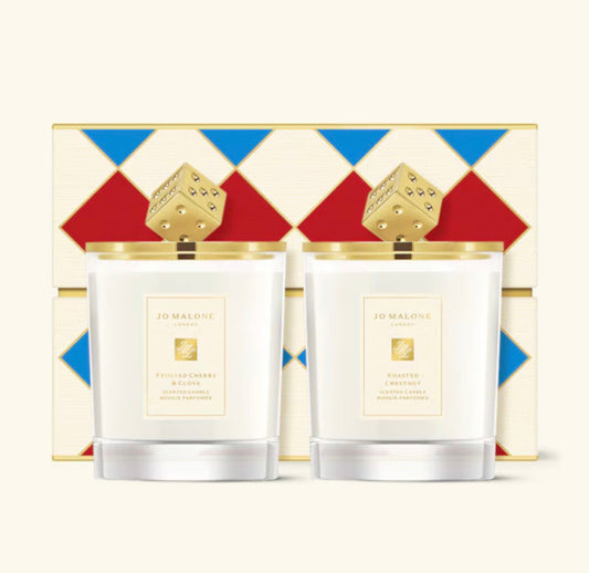 JO MALONE LONDON 聖誕限定 Decorated Candle Duo 聖誕香氛蠟燭禮盒 2x200g - La Fée Beauty