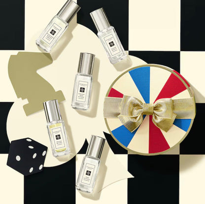 JO MALONE LONDON 聖誕限定 Fragrant Festivities Cologne Collection 聖誕限量版古龍水禮盒 9ml x 5 - La Fée Beauty