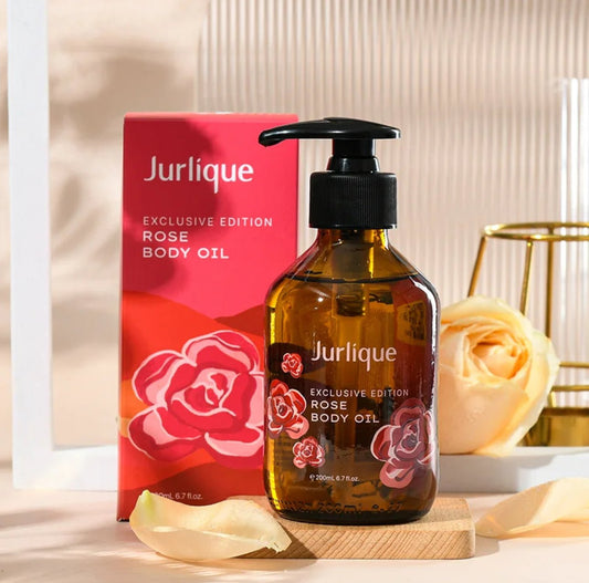 Jurlique 限量版玫瑰按摩油 200ml - La Fée Beauty