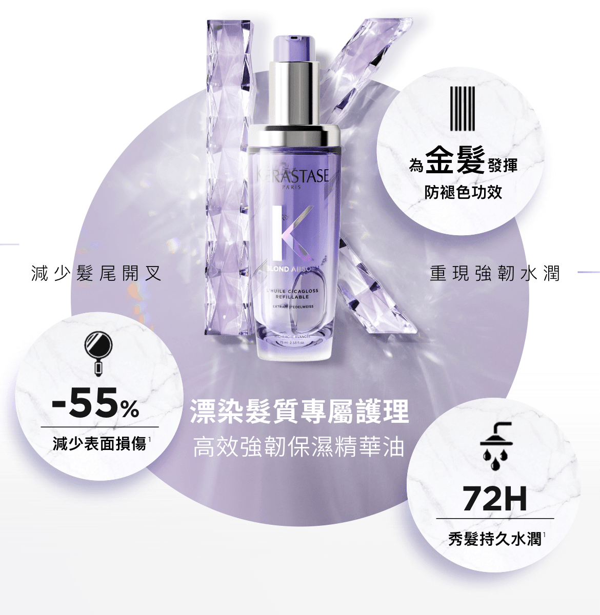 Kerastase 卡詩 漂染強韌修護精華(升級版) 75ml - La Fée Beauty