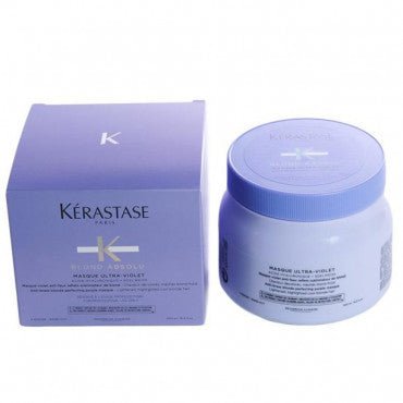 Kerastase 卡詩 Blond Absolu Masque Ultra-Violet 漂染去黃護髮膜 500ml - La Fée Beauty