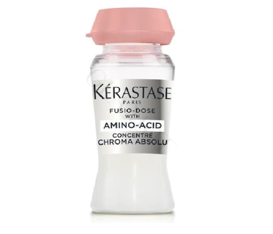 Kerastase 卡詩 FUSIO DOSE with Amino-Acid Concentre Chroma Absolu 綻光染後護理精華 10x12ml - La Fée Beauty