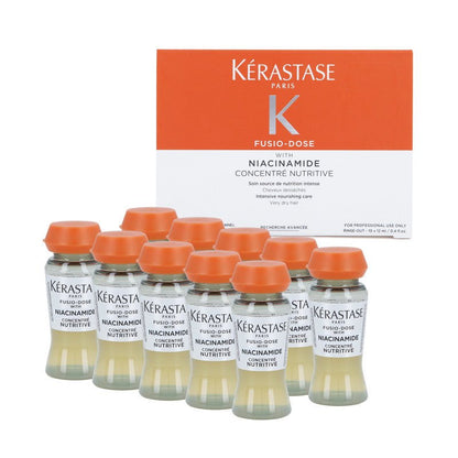 Kerastase 卡詩 fusio-dose with niacinamide concentre Nutritive 深度柔潤滋養精華 10x12ml - La Fée Beauty