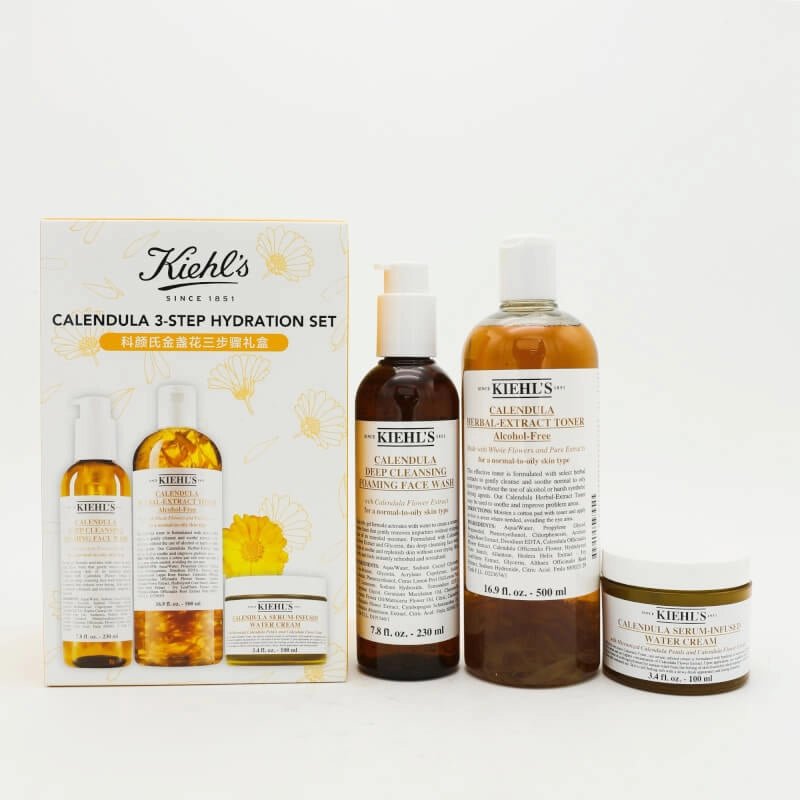 Kiehl’s 科顏氏 金盞花三步驟禮盒/金盞花三件套 - La Fée Beauty