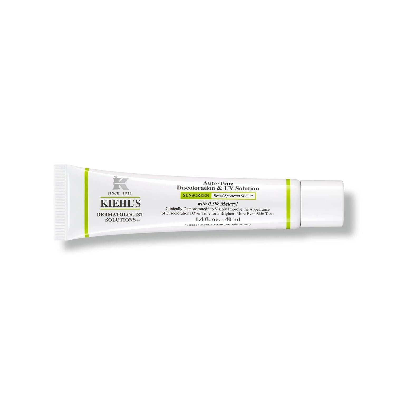 Kiehl’s 科顏氏 Auto-Tone Discoloration & UV Solution 煥亮防曬SPF30 15ml - La Fée Beauty
