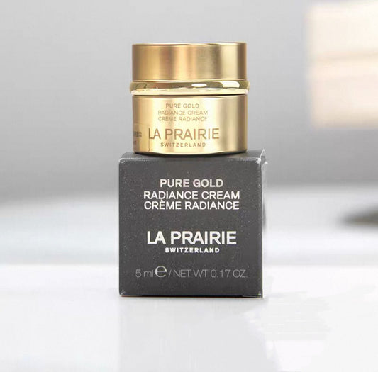 La Prairie 新版 PURE GOLD RADIANCE CREAM 純金亮膚面霜 5ml (旅行裝） - La Fée Beauty