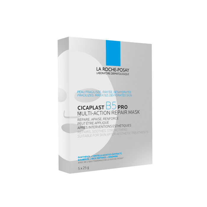La Roche Posay B5多效保濕修護面膜 新款PRO 10片入 敏感肌本命面膜 - La Fée Beauty