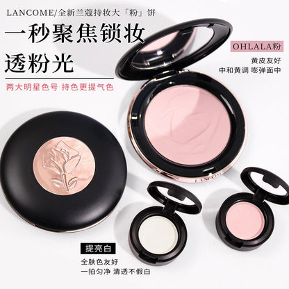 LANCOME 新品 零粉感超持久柔焦蜜粉餅 持妝大粉餅 - La Fée Beauty