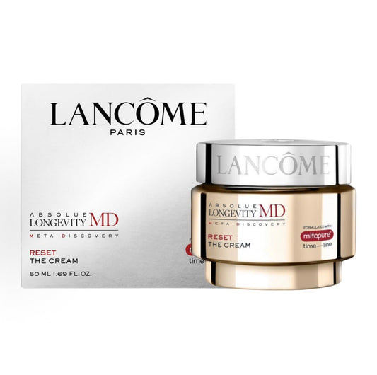 LANCOME 蘭蔻 ABSOLUE LONGEVITY MD RESET THE CREAM（菁純臻顏逆齡煥顏系列面霜） 50ml - La Fée Beauty