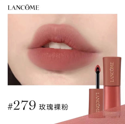 LANCOME 蘭蔻 L'ABSOLU ROUGE瑰麗柔霧啞緻唇釉 279 玫瑰裸粉 6ml - La Fée Beauty