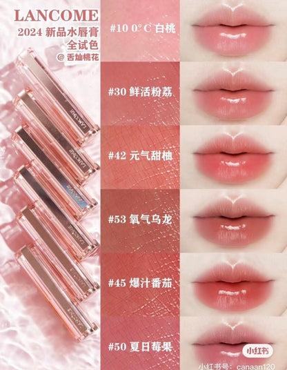 LANCOME 蘭蔻 LIP IDÔLE 奶油水光唇膏 大熱色 42 / 53￼/10 - La Fée Beauty