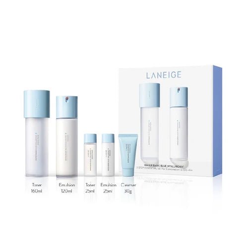 Laneige 蘭芝 水庫補濕滋潤修護套裝 清爽 - La Fée Beauty