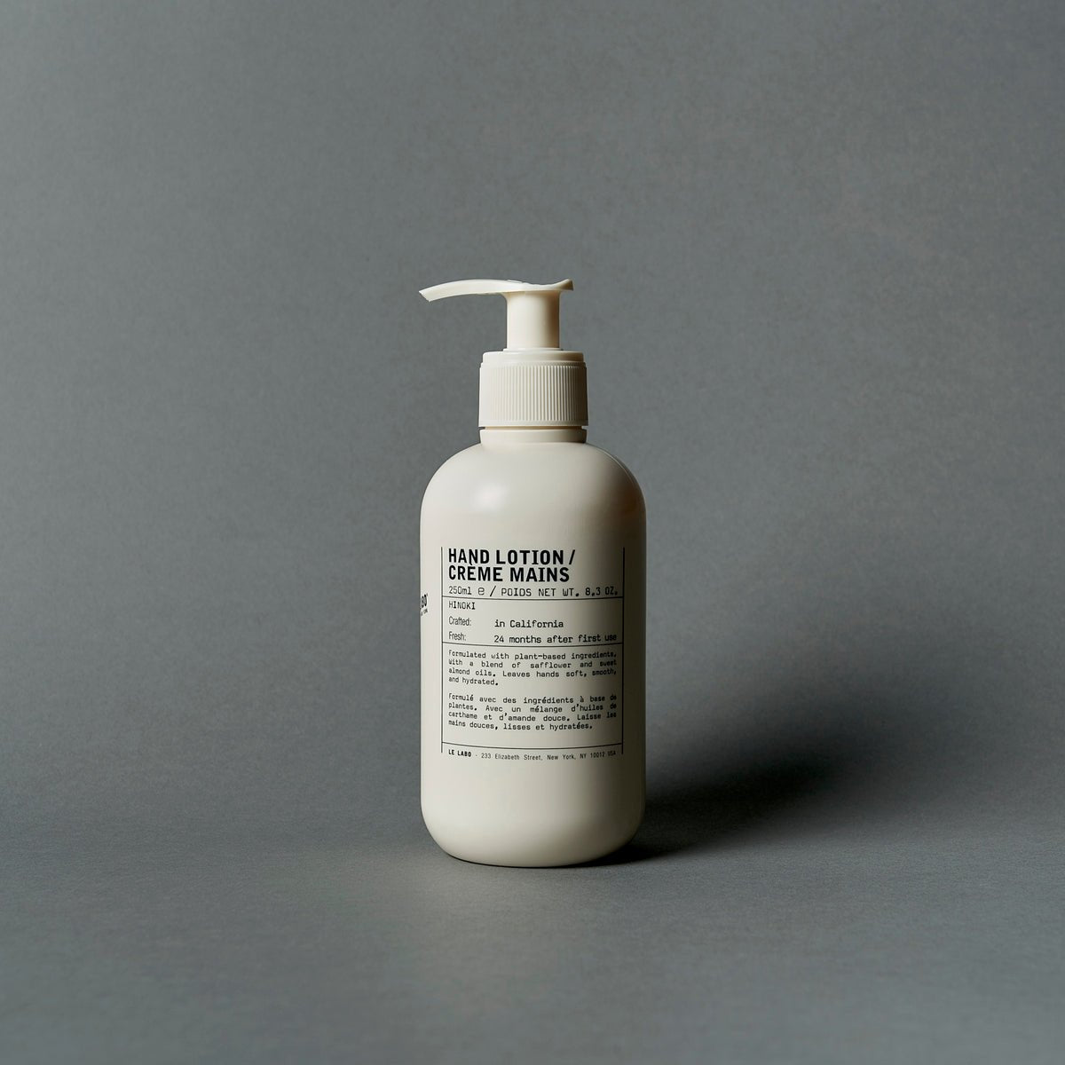 LE LABO HAND LOTION 護手乳 檜木 250ml - La Fée Beauty