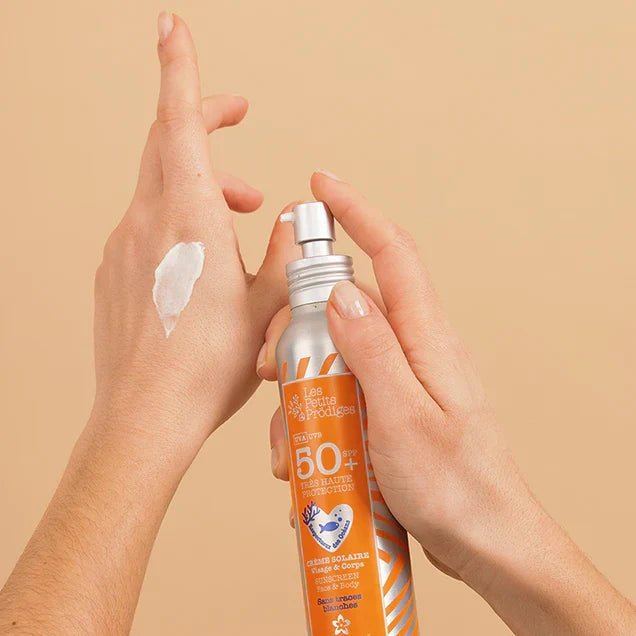 法國 LES PETITS PRODIGES Sunscreen SPF50+ 雙抗高倍防曬霜 100ml - La Fée Beauty