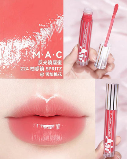 MAC 2025 春夏 LIPGLASS AIR NON-STICKY GLOSS 反光鏡唇釉 5ml - La Fée Beauty