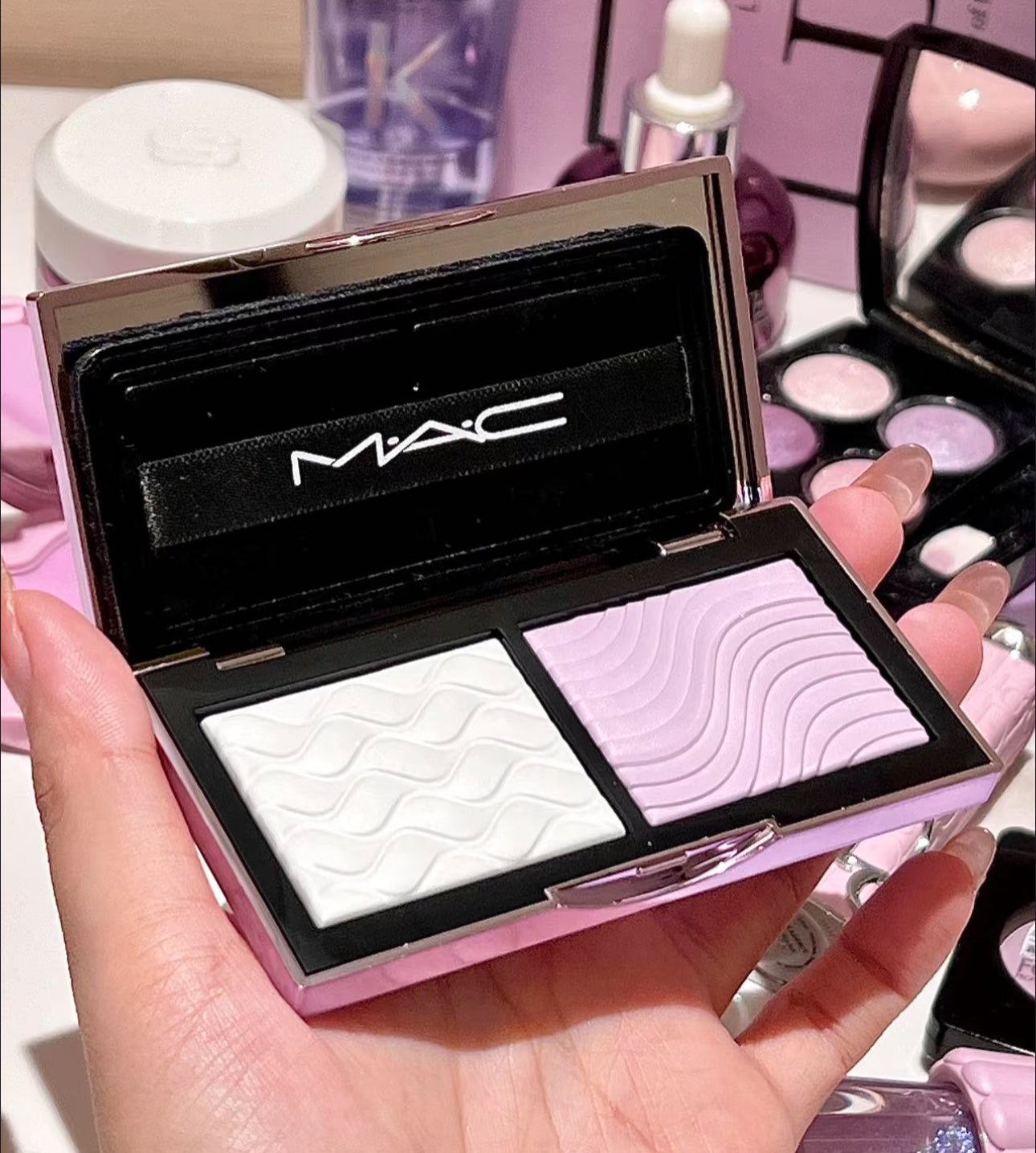 MAC 專業無瑕雙色定妝蜜粉餅 7g - La Fée Beauty