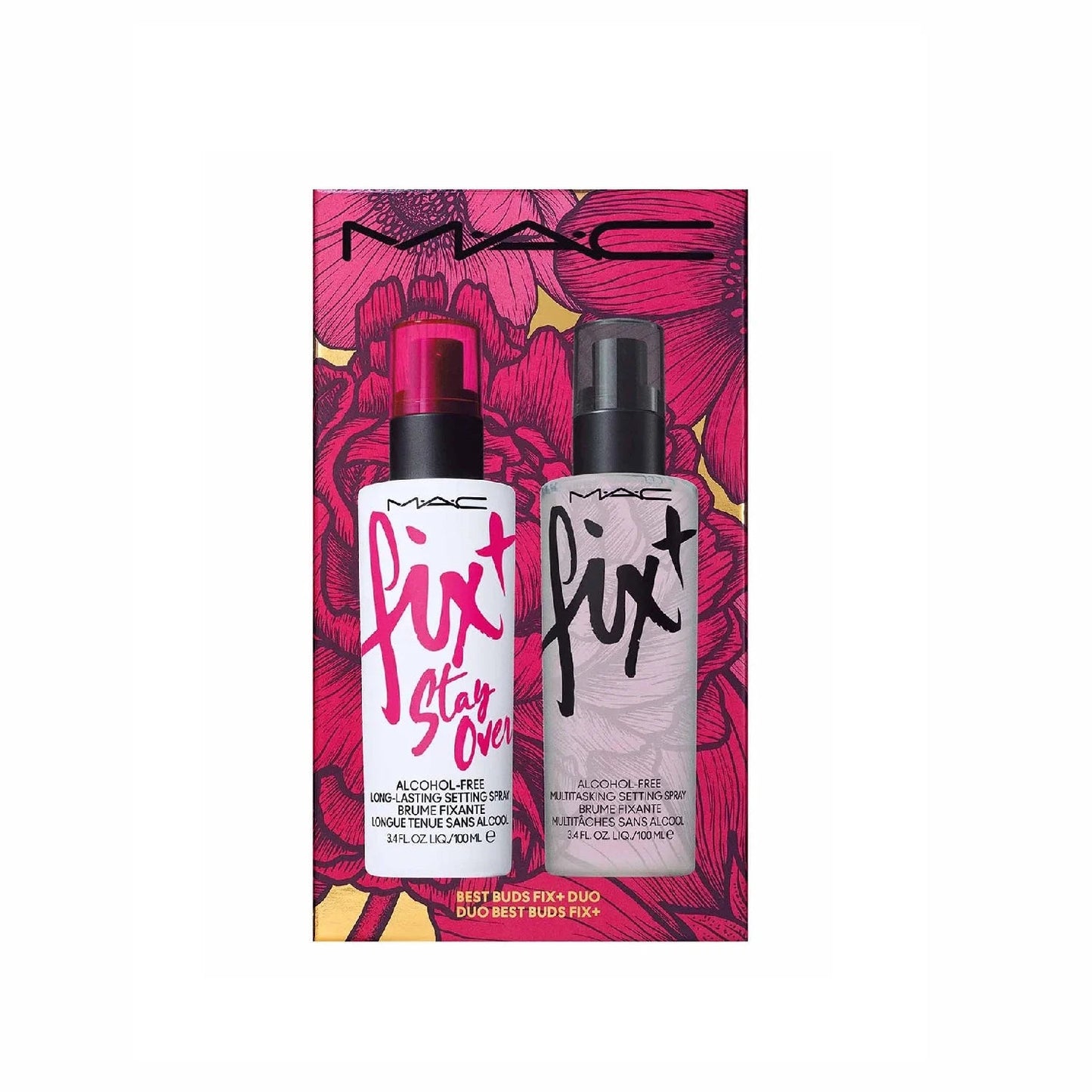 MAC 定妝噴霧雙支裝 : 妝前瞬間定妝噴霧 Fix+ Stay Over 長效定妝噴霧 100ml*2 - La Fée Beauty