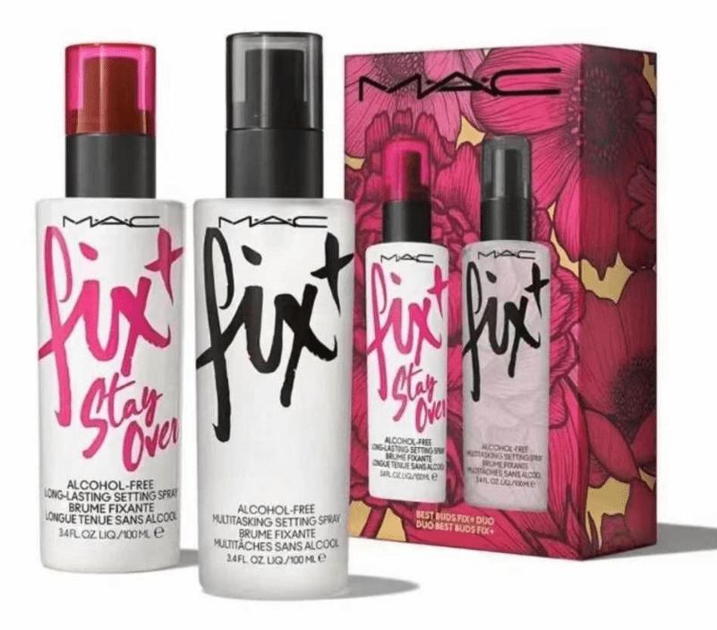 MAC 定妝噴霧雙支裝 : 妝前瞬間定妝噴霧 Fix+ Stay Over 長效定妝噴霧 100ml*2 - La Fée Beauty