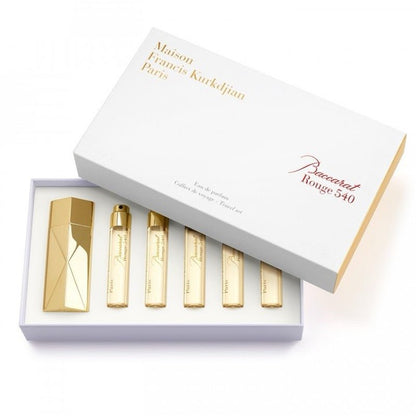 Maison Francis Kurkdjian 庫爾吉安 BACCARAT ROUGE 540 EAU DE PARFUM TRAVEL SET 百家樂旅行套裝 5x11ml - La Fée Beauty