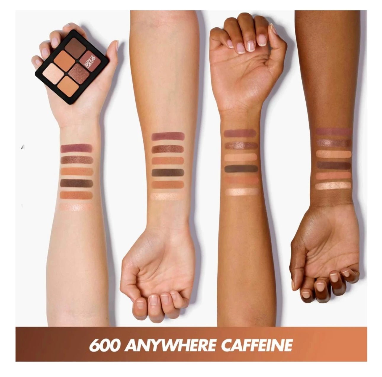 法國 Make Up Forever 藝術家 6色 眼影盤 Anywhere Caffine - La Fée Beauty