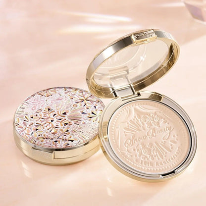 日本 MAQuillAGE Snow Beauty 2023 日夜兩用美白護膚蜜粉餅 - La Fée Beauty