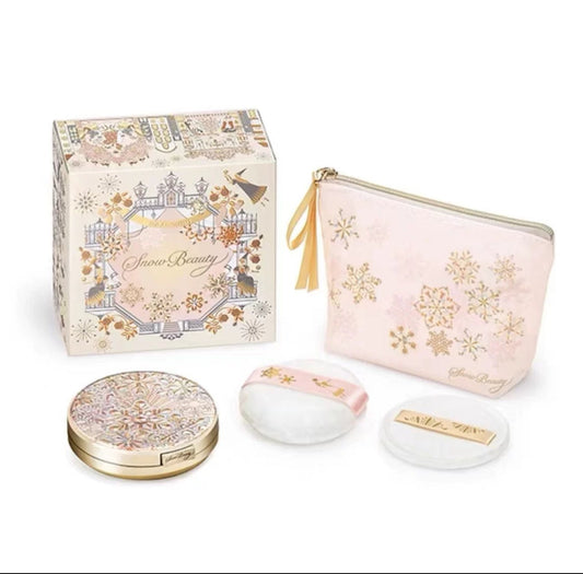日本 MAQuillAGE Snow Beauty 心機粉餅 日夜蜜粉餅晚安粉 - La Fée Beauty