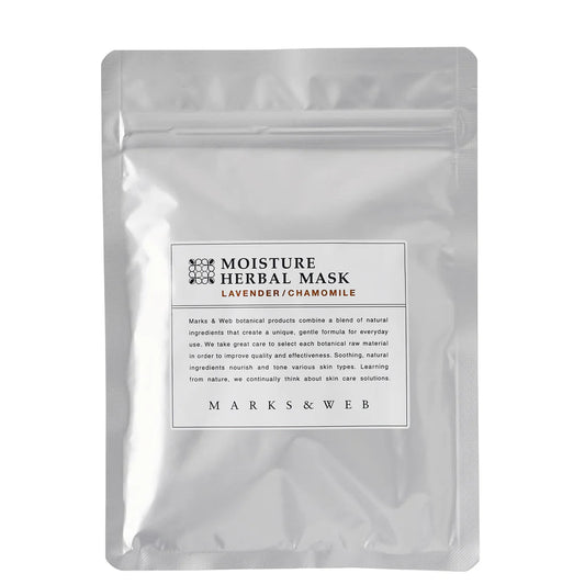 日本 Marks & Web 草本保濕面膜 薰衣草洋甘菊 7片 - La Fée Beauty