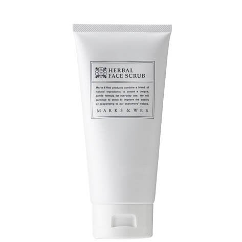 日本 Marks & Web Herbal Face Scrub 草本臉部磨砂膏 130g - La Fée Beauty