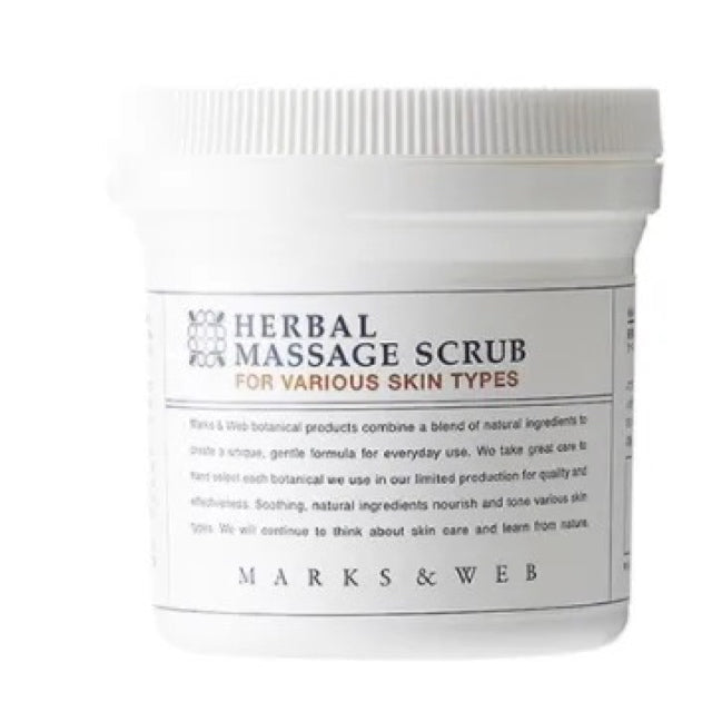 日本 Marks & Web Herbal massage scrub 身體磨砂 200g - La Fée Beauty