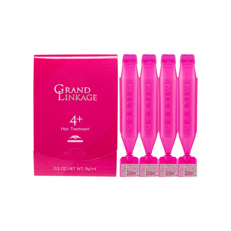日本 MILBON Grand Linkage 4+ 修護焗油 一般髮質 9ml x 4 - La Fée Beauty