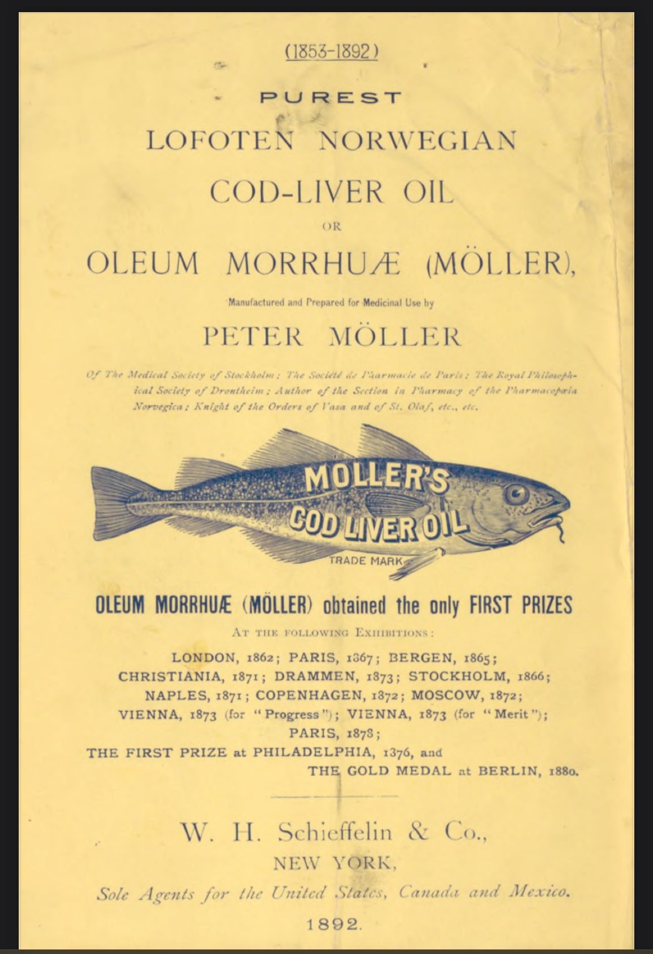 挪威 MOLLER'S 深海鱈魚液體魚肝油(檸檬味) 250ml - La Fée Beauty