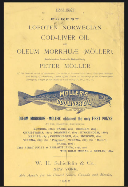 挪威 MOLLER'S 深海鱈魚液體魚肝油(檸檬味) 250ml - La Fée Beauty