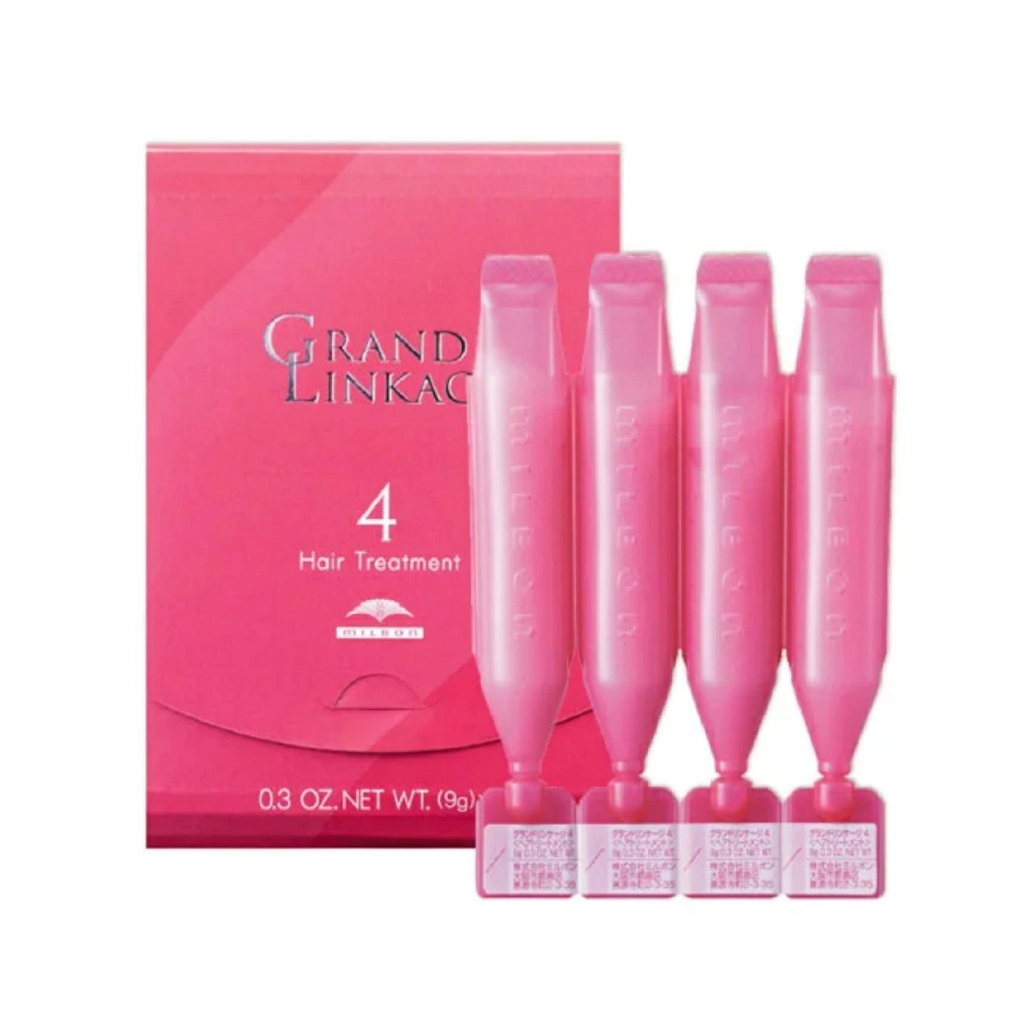 日本 升級護髮護色二合一髮膜 (MU4) Grand Linkage Hair Treatment 9g x 4 - La Fée Beauty