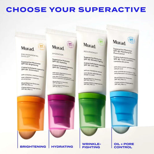Murad 慕拉得 超能強效保濕防曬面霜二合一 50ml - La Fée Beauty