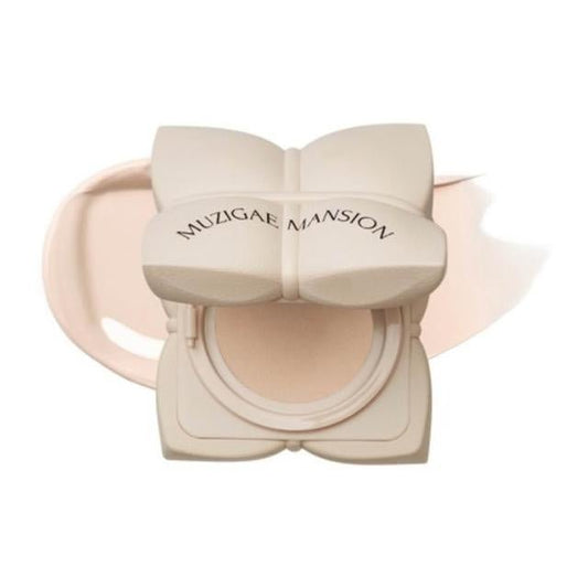 MUZIGAE MANSION Sleek Water Cushion 持久水光氣墊粉底 連Refill - La Fée Beauty
