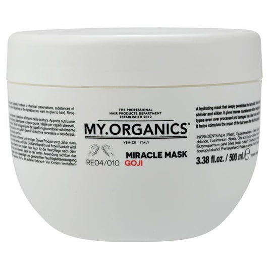 My Organics 有機杞子閃亮水凝髮膜 Goji Miracle Mask 500ml - La Fée Beauty