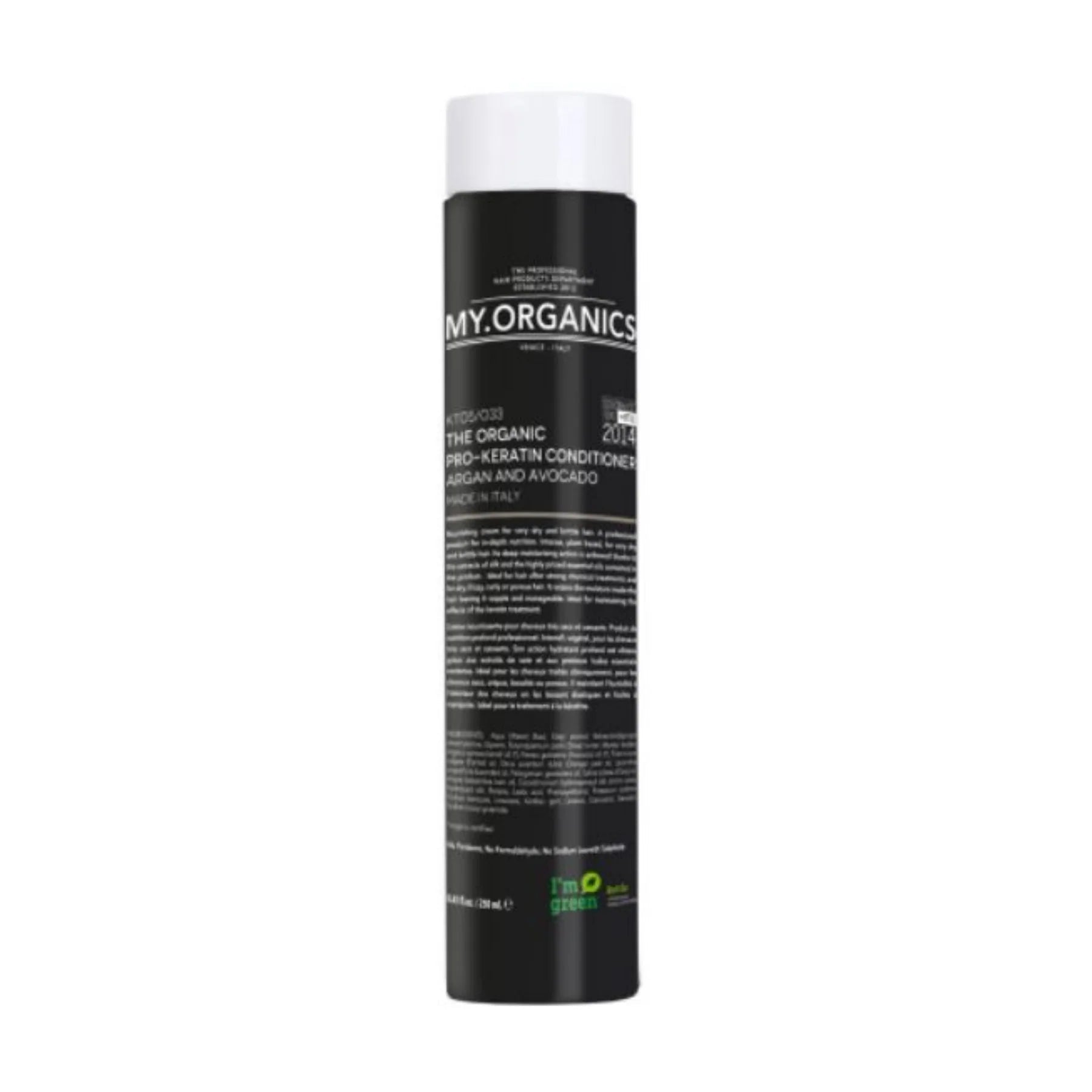 My Organics 還原素纖髮注氧護髮素 The Organic Pro-Keratin Conditioner (Argan and Avocado) 250ml - La Fée Beauty