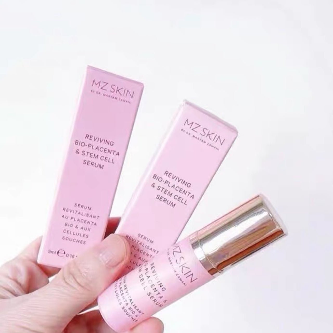 MZ Skin 全新活力生物胎盤素幹細胞精華液 （旅行裝） - La Fée Beauty