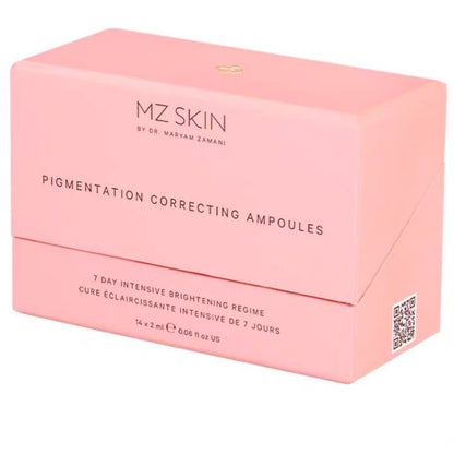 MZ Skin 7日美白淡斑安瓶 抗氧化修護淡化色斑色素 2ml*14 - La Fée Beauty