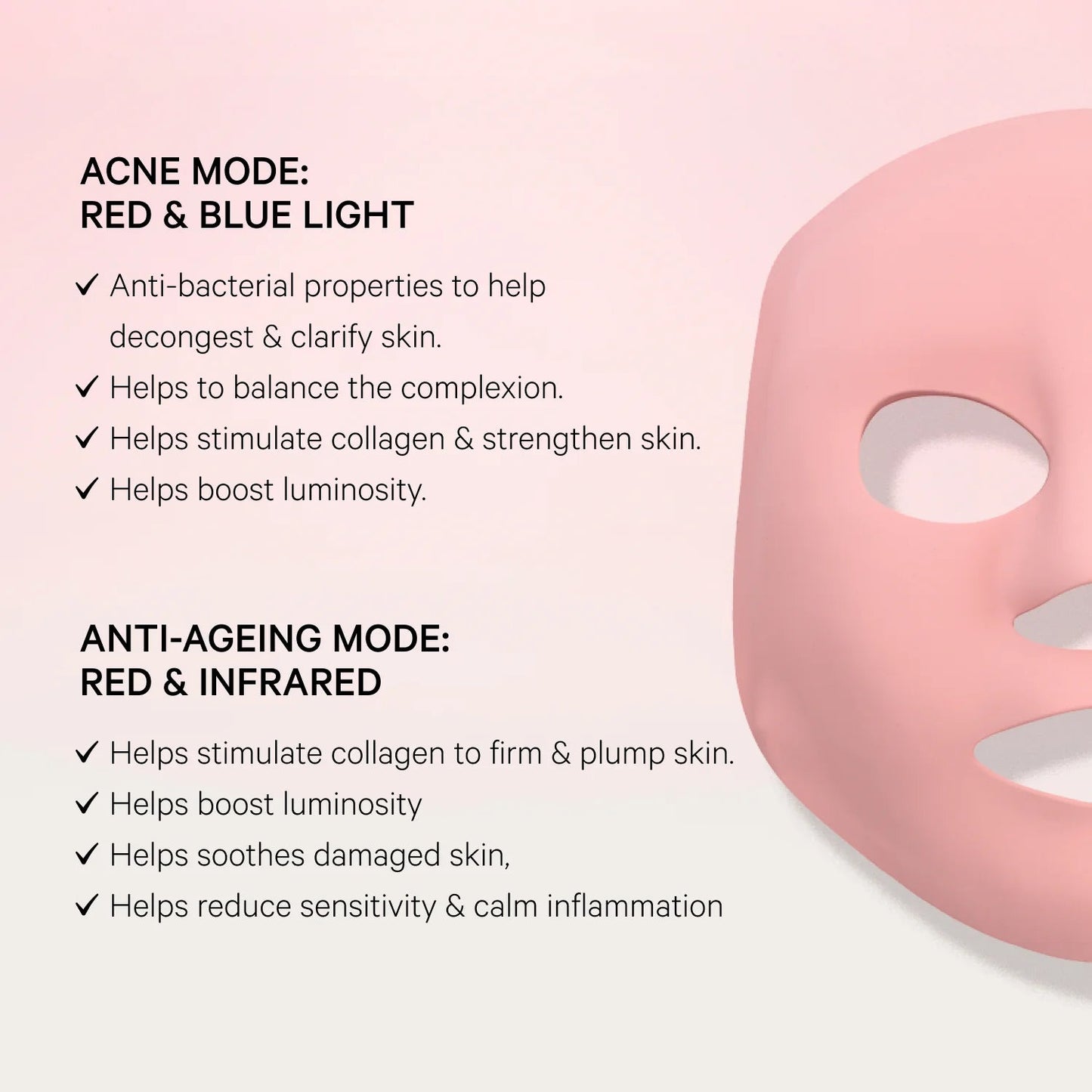 MZ Skin LIGHTMAX SUPERCHARGED LED MASK 2.0 高效光療美容儀 - La Fée Beauty