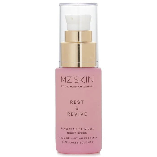 MZ Skin Rest & Revive Restorative Placenta & Stem Cell Night Serum 胎盤幹細胞修復晚間精華液 - La Fée Beauty
