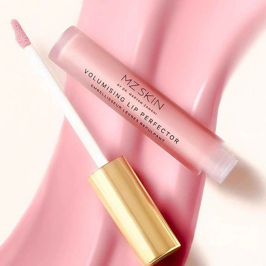 章小蕙 英國 MZ Skin 唇蜜豐唇精華 鏡面唇彩 Volumising lip perfector 2%玻尿酸豐滿唇部唇蜜3ml 唇膏打底 淡唇紋嘟嘟唇 - La Fée Beauty