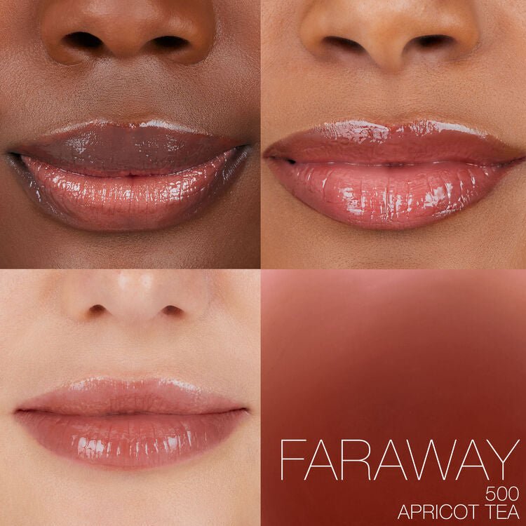 NARS AFTERGLOW悅光凝亮唇油 限量版 FARAWAY 黃梅果茶色 - La Fée Beauty