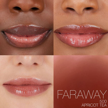 NARS AFTERGLOW悅光凝亮唇油 限量版 FARAWAY 黃梅果茶色 - La Fée Beauty
