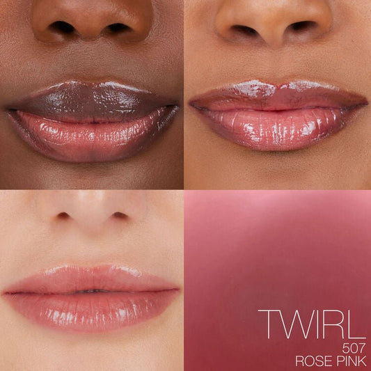 NARS AFTERGLOW悅光凝亮唇油 限量版 TWIRL 玫瑰粉色 - La Fée Beauty