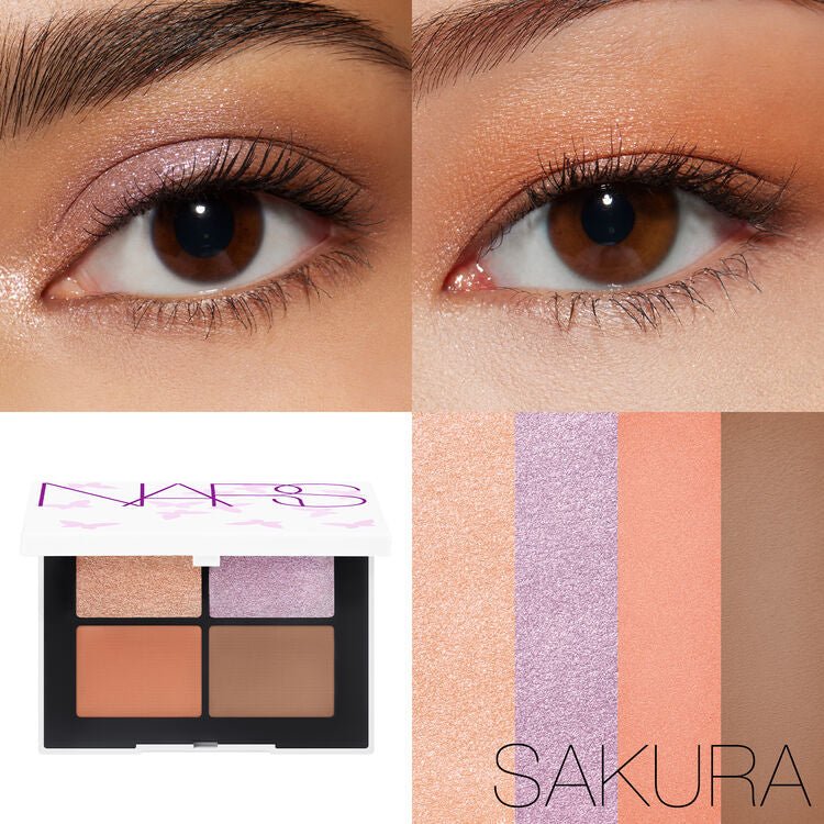 NARS 納斯 BEAUTY TRANSFORMED限量系列 四色眼影 Sakura - La Fée Beauty