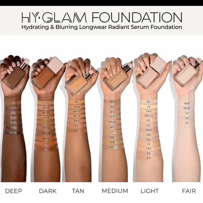 NATASHA DENONA 2025新品 Hy-Glam Hydrating & Blurring 長效精華粉底液 30ml - La Fée Beauty