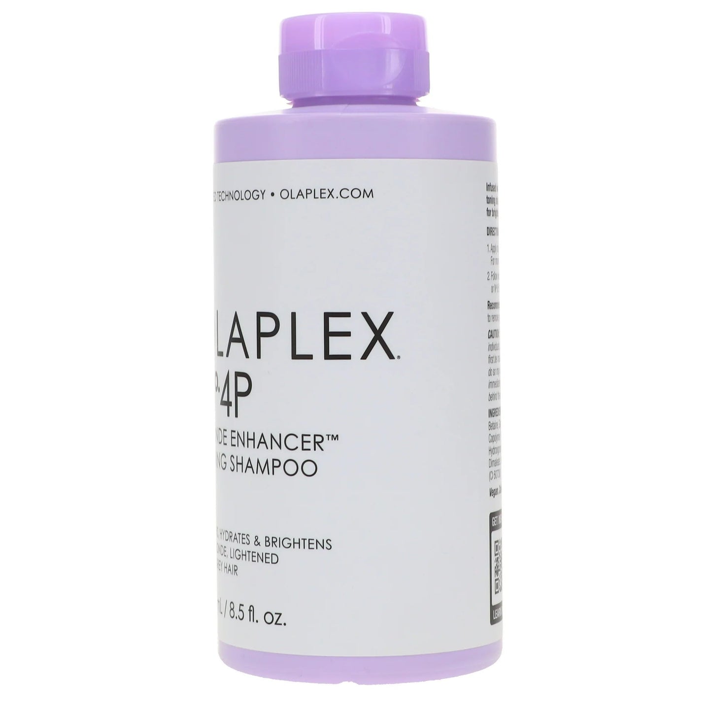 OLAPLEX NO.4P BLONDE ENHANCER TONING SHAMPOO 4P 髮質修護洗發水/漂染去黃洗髮水 250ML - La Fée Beauty