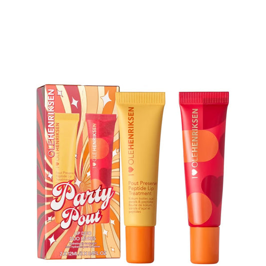 OLEHENRIKSEN Disco Duo Pout Preserve Hydrating Peptide Set 有色潤唇蜜2 件套 - La Fée Beauty