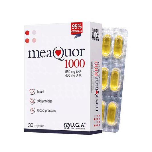 Omegor MEAQUOR 1000 金凱撒 95%純度 深海魚油 30粒 - La Fée Beauty
